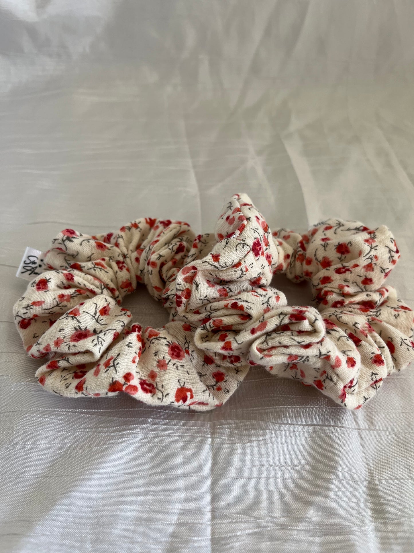 Chouchou Scrunchie en gaze Normandie