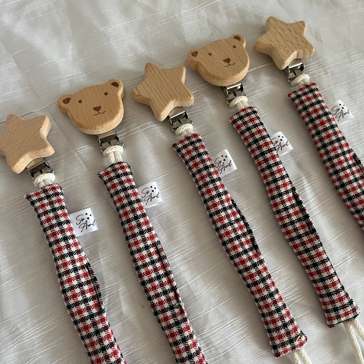 Attache tetine Noël