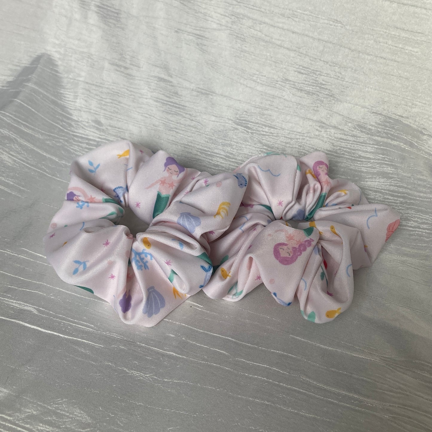 Chouchou Scrunchie en Lycra Sirene
