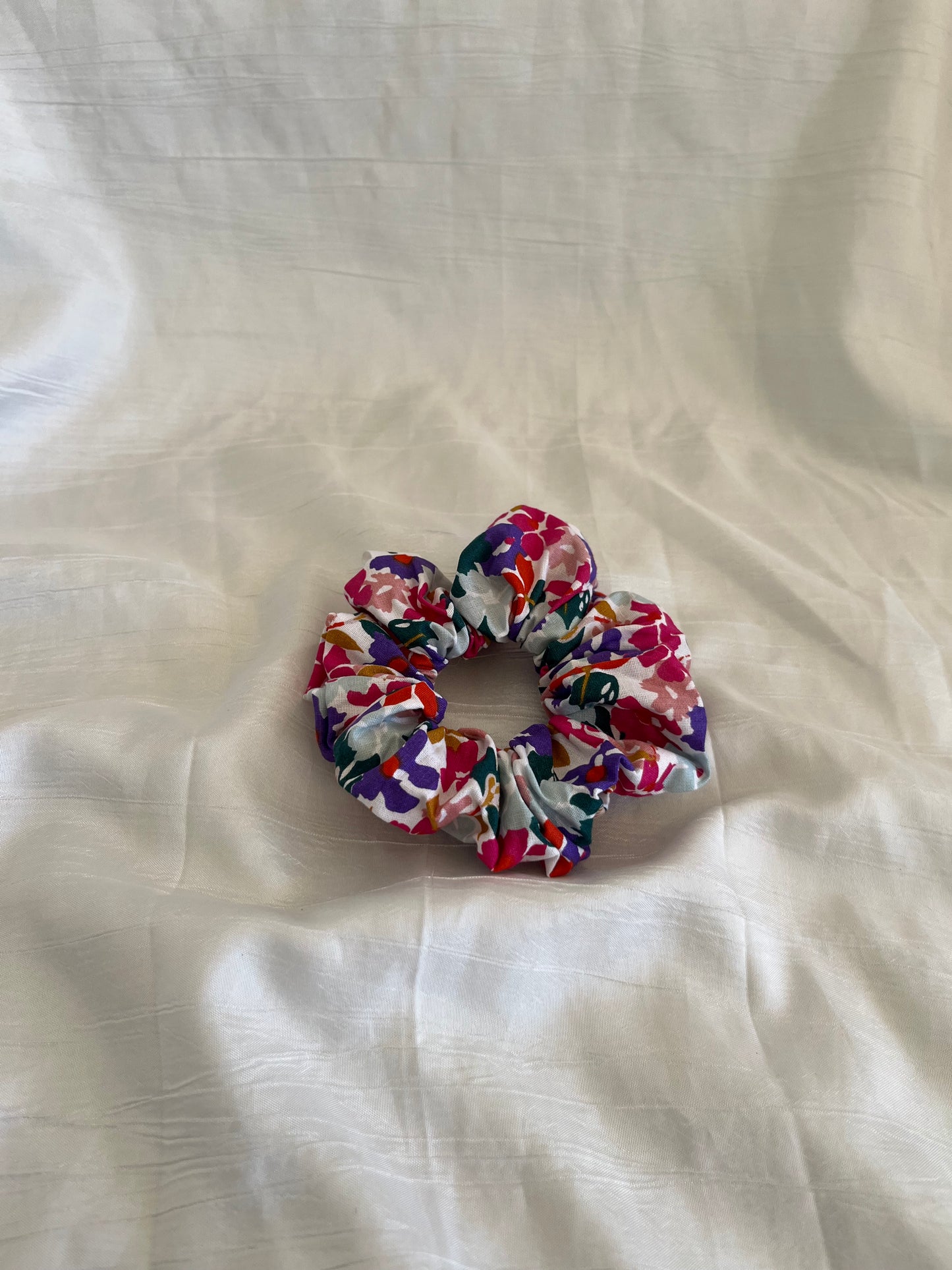 Chouchou Scrunchie en coton Colorful