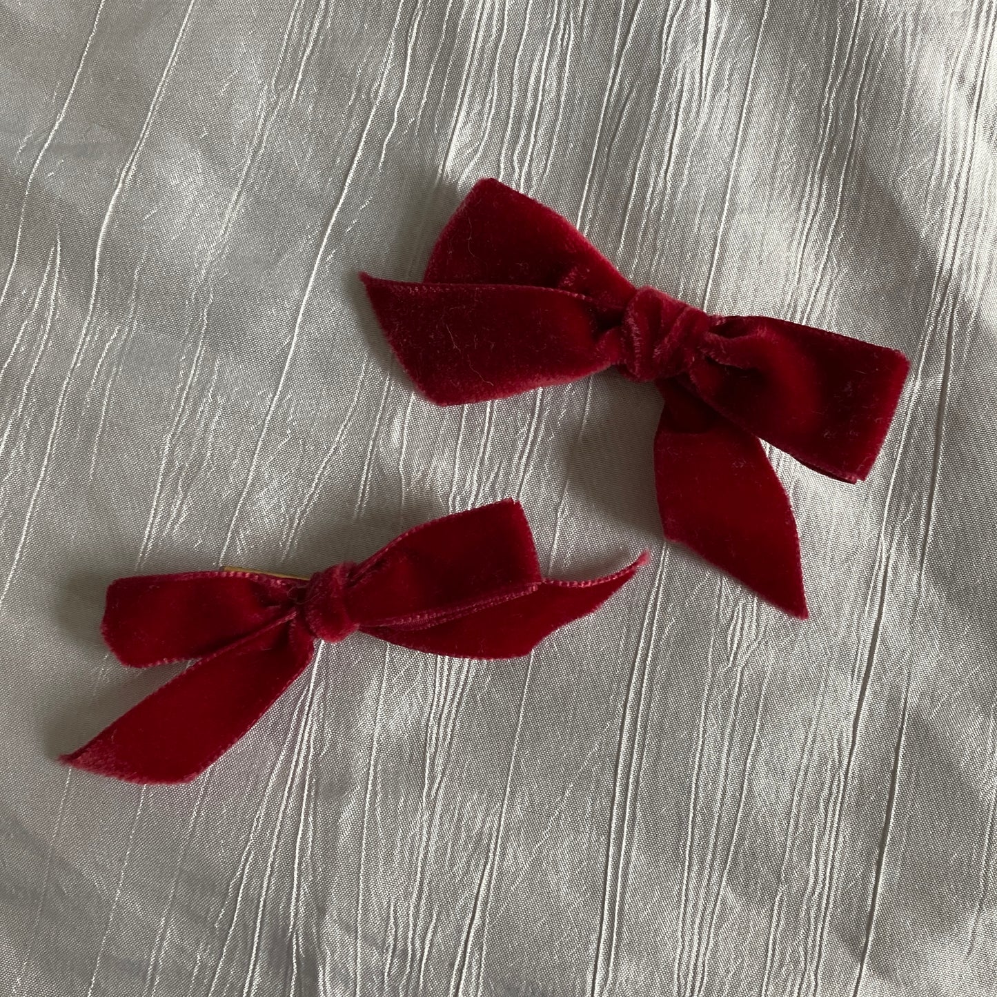 Barrette velours