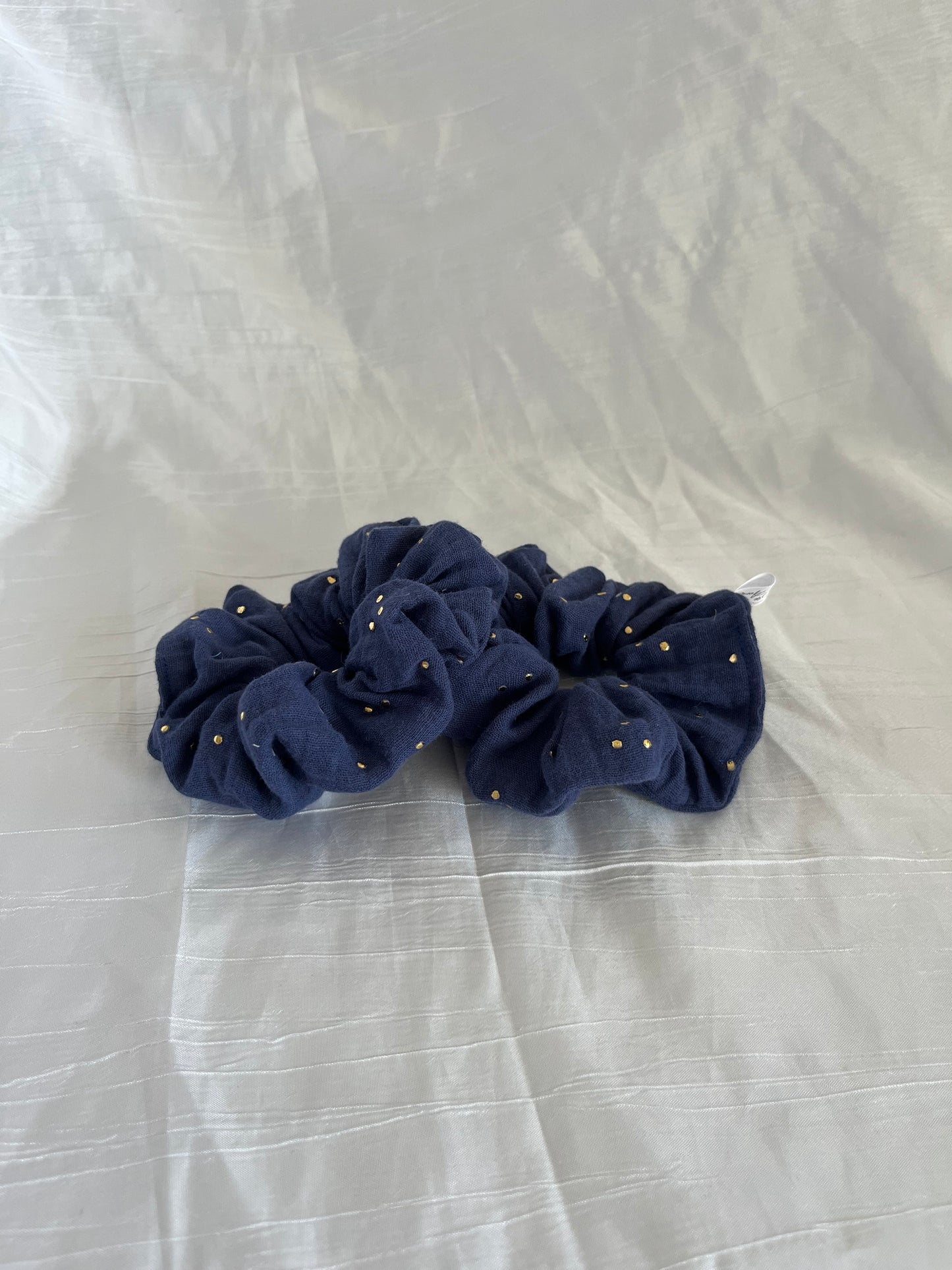 Chouchou Scrunchie en gaze de coton Soirée d’été