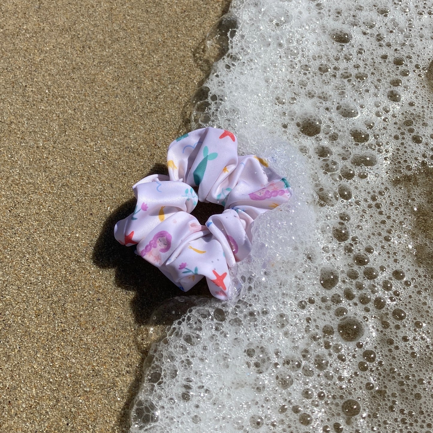 Chouchou Scrunchie en Lycra Sirene