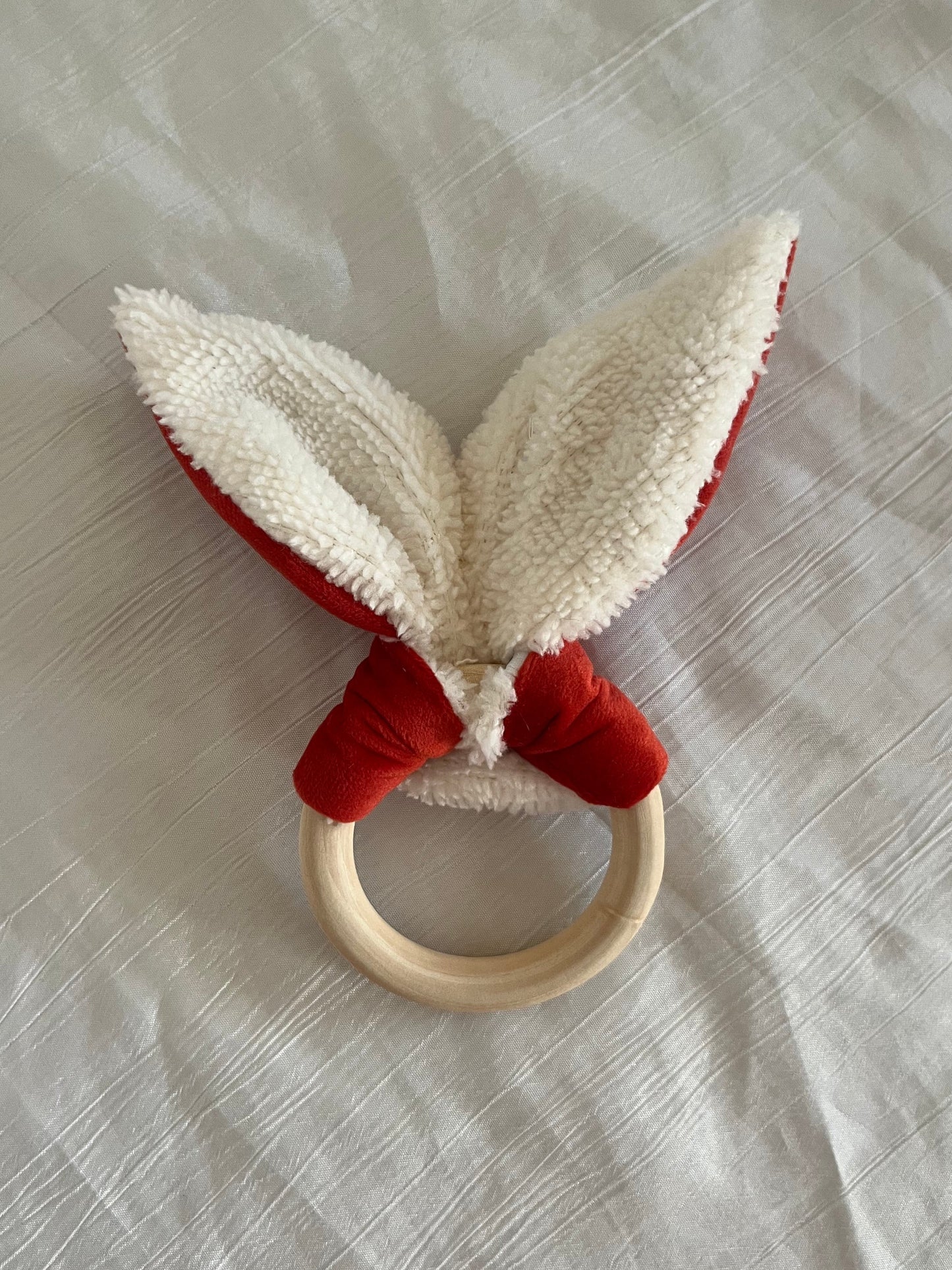 Anneau de dentition Renard beige