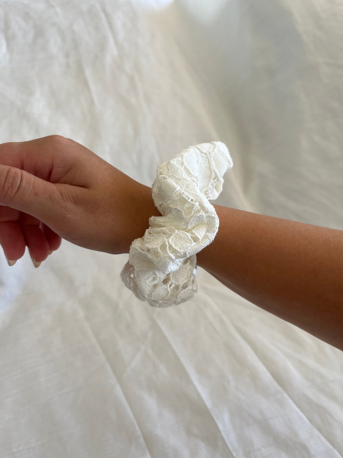 Chouchou Scrunchie en Dentelle