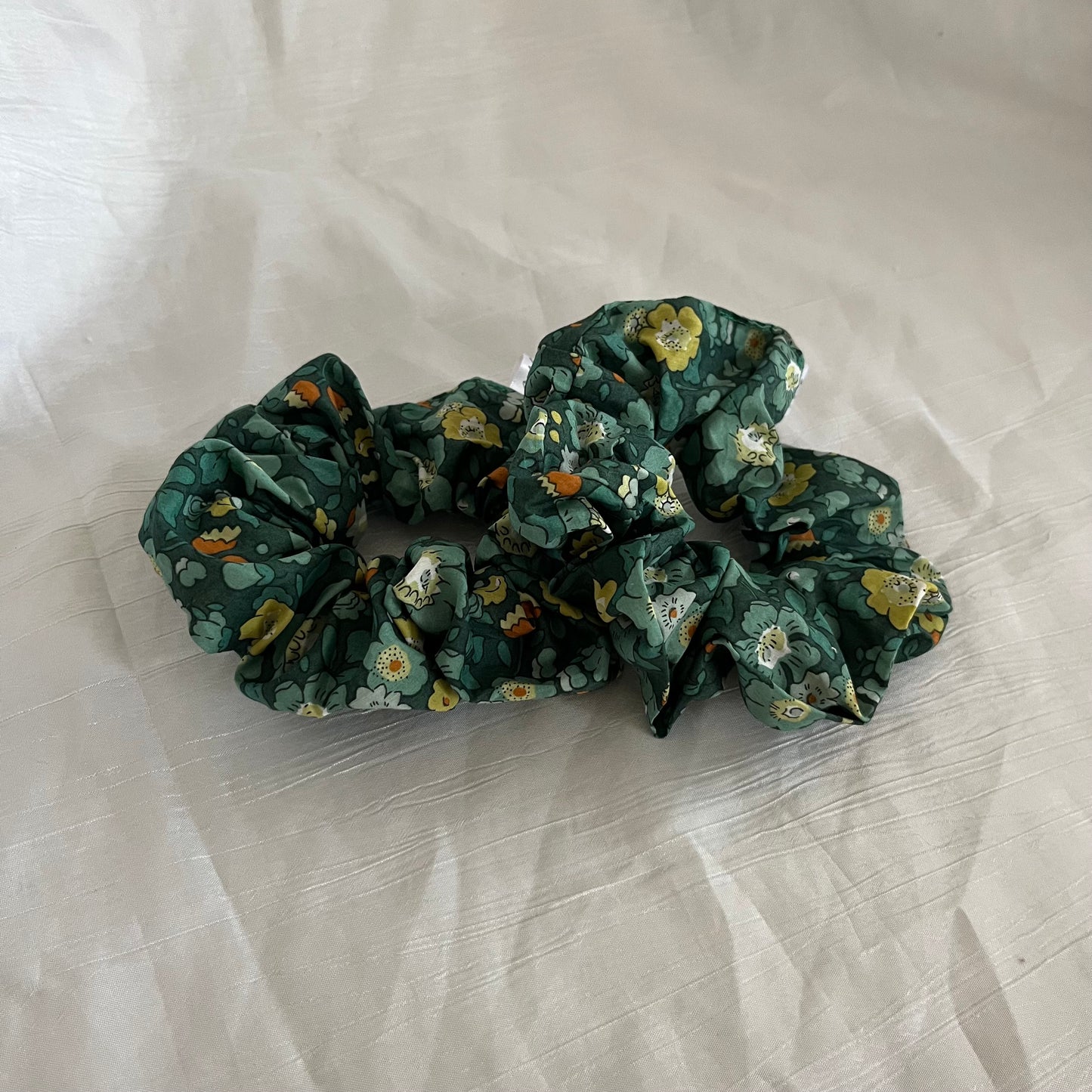 Chouchou Scrunchie en coton  Forêt