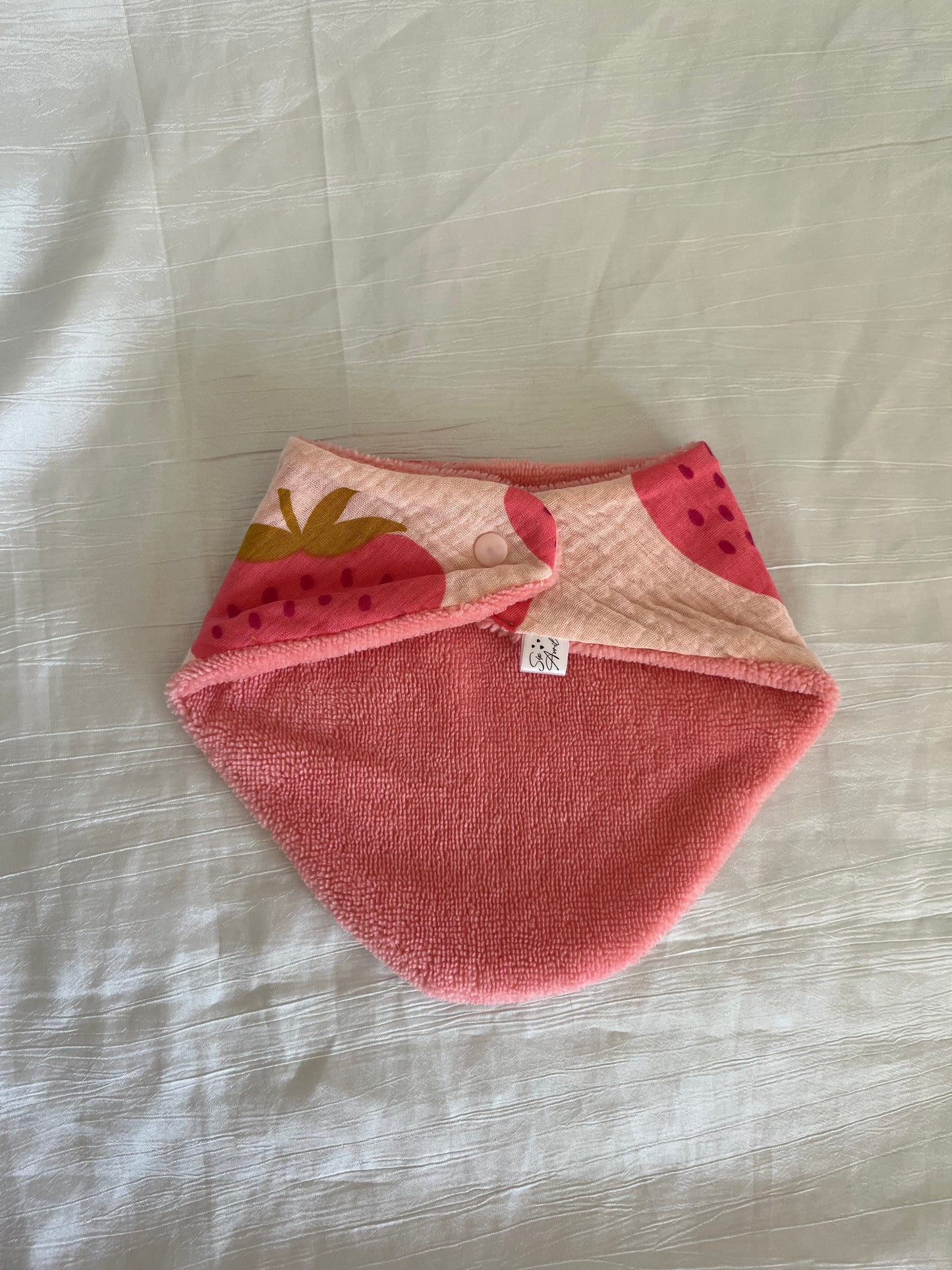 Bavoir Strawberry