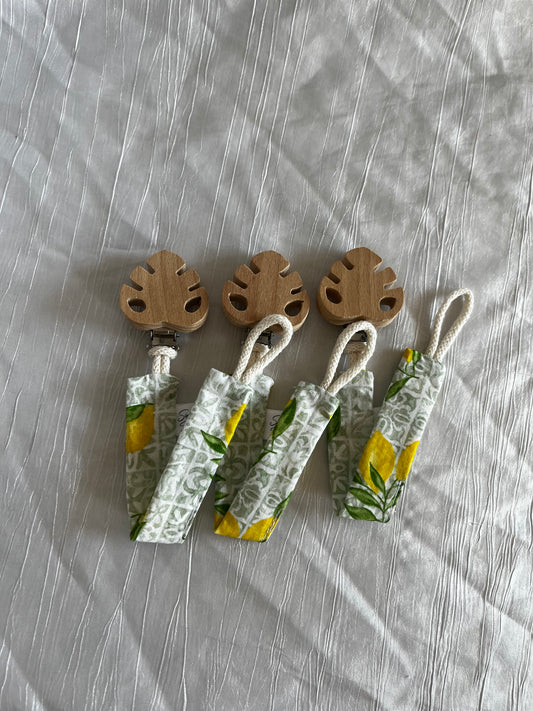 Attache tétine Mosaïque 🍋