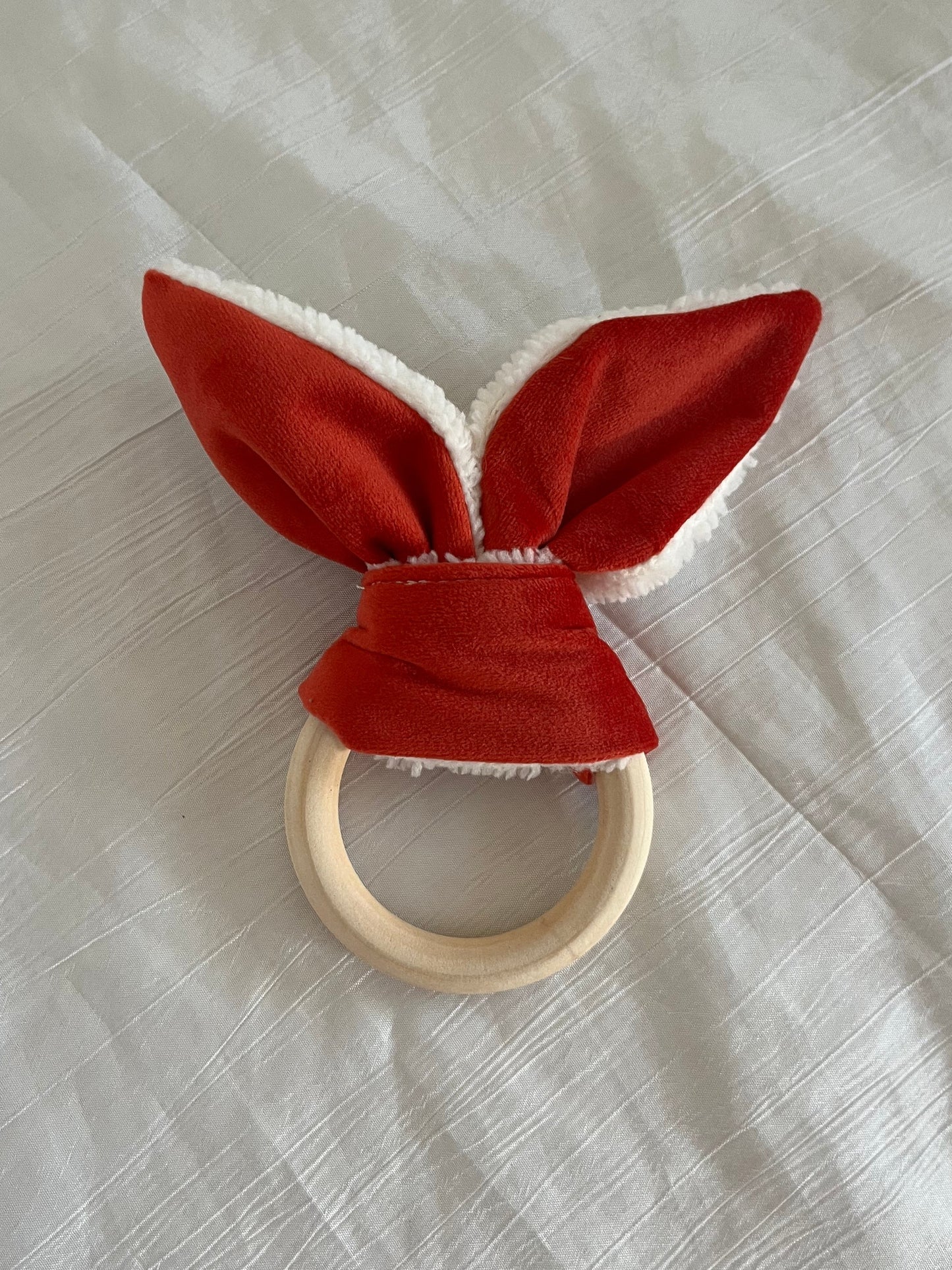 Anneau de dentition Renard beige