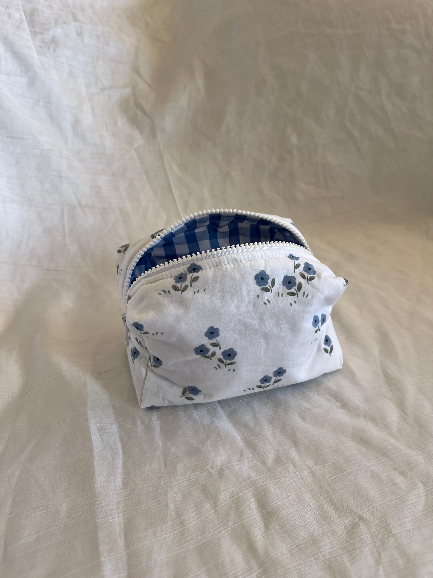 Trousse Fleur bleue