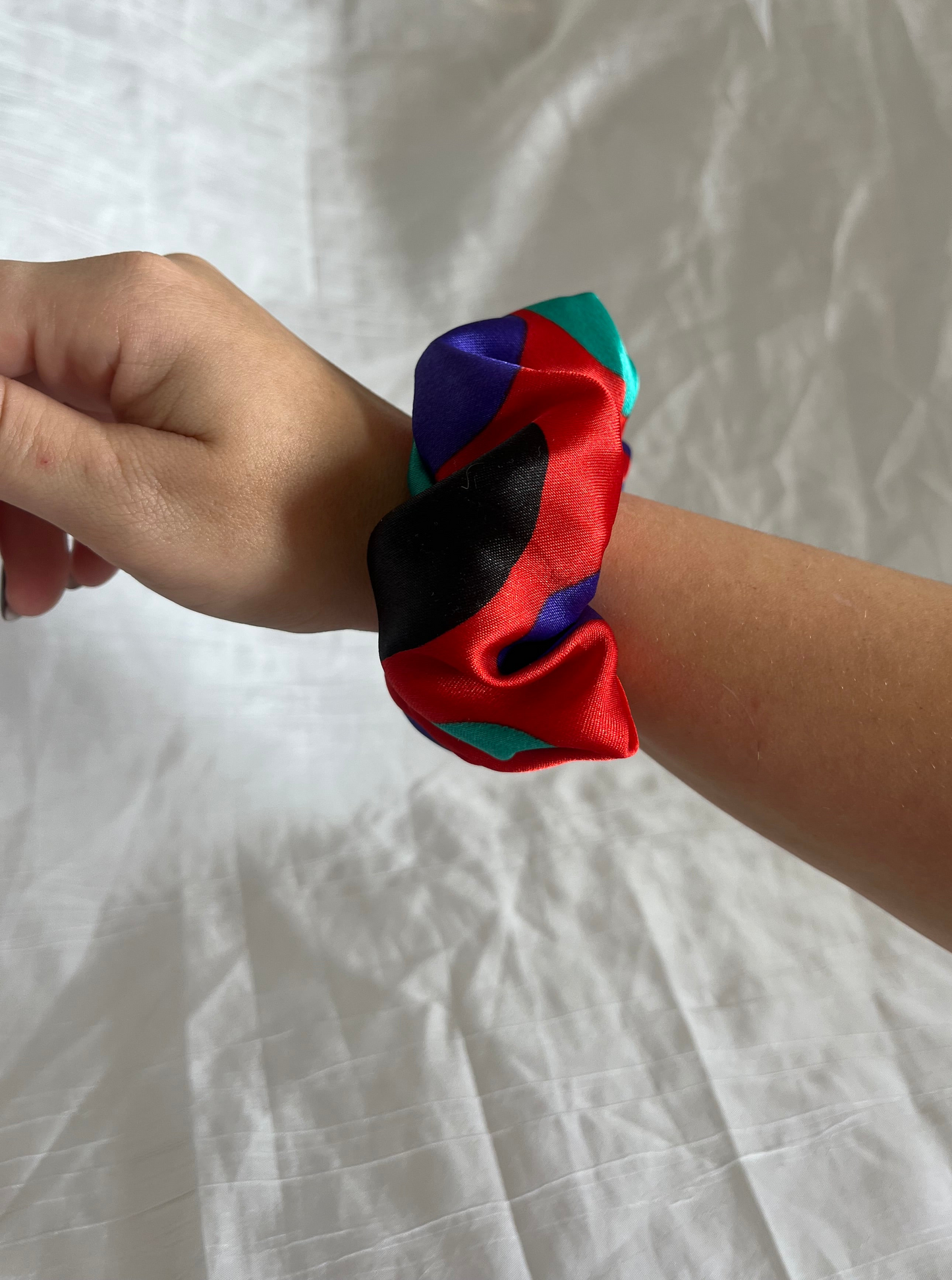 Chouchou Scrunchie en Polyester Confettis