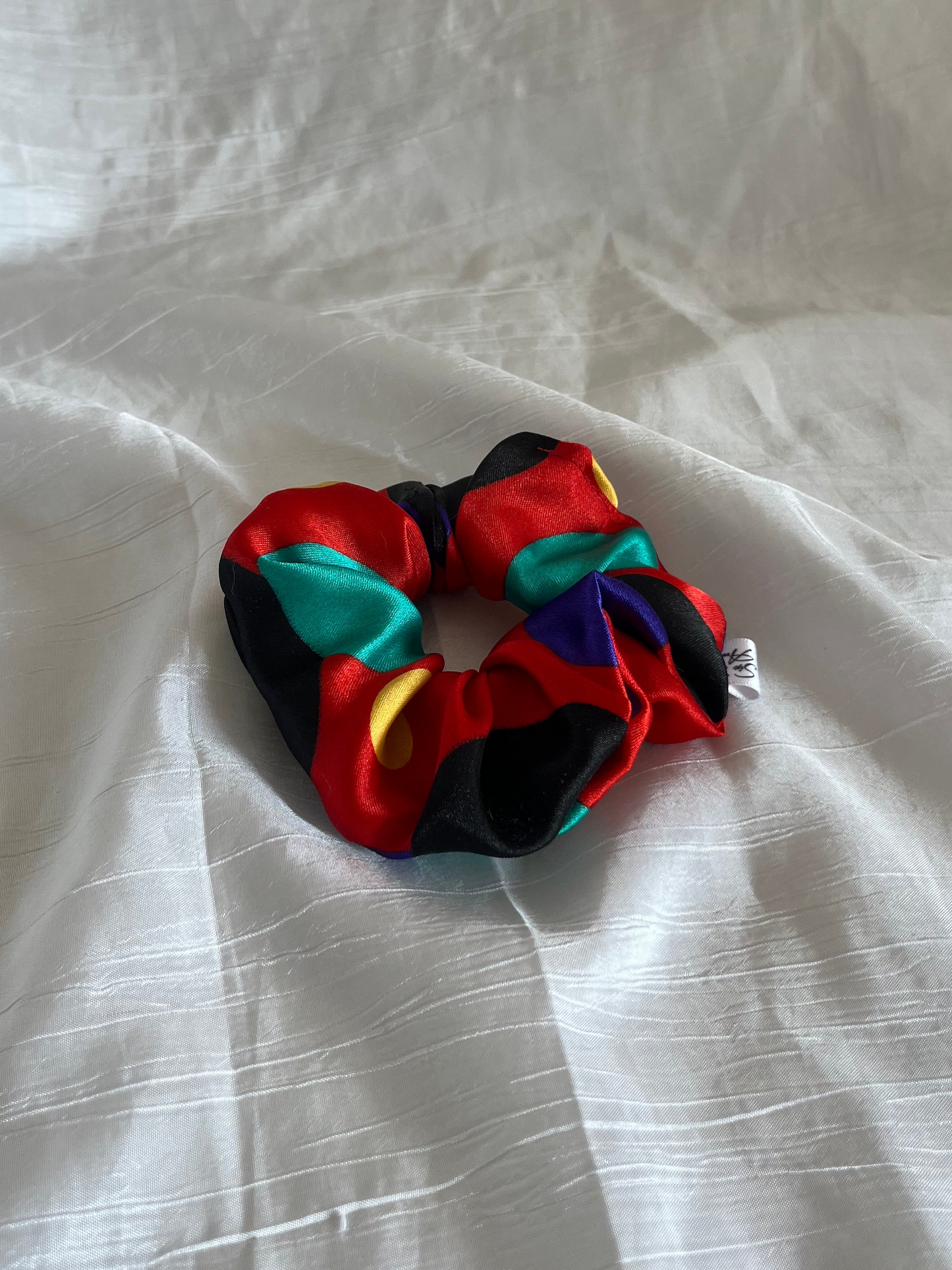 Chouchou Scrunchie en Polyester Confettis
