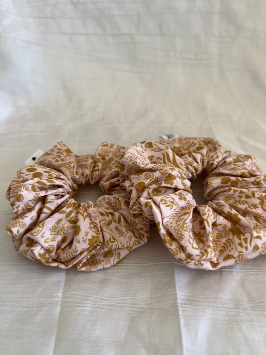 Chouchou Scrunchie en coton Bunny