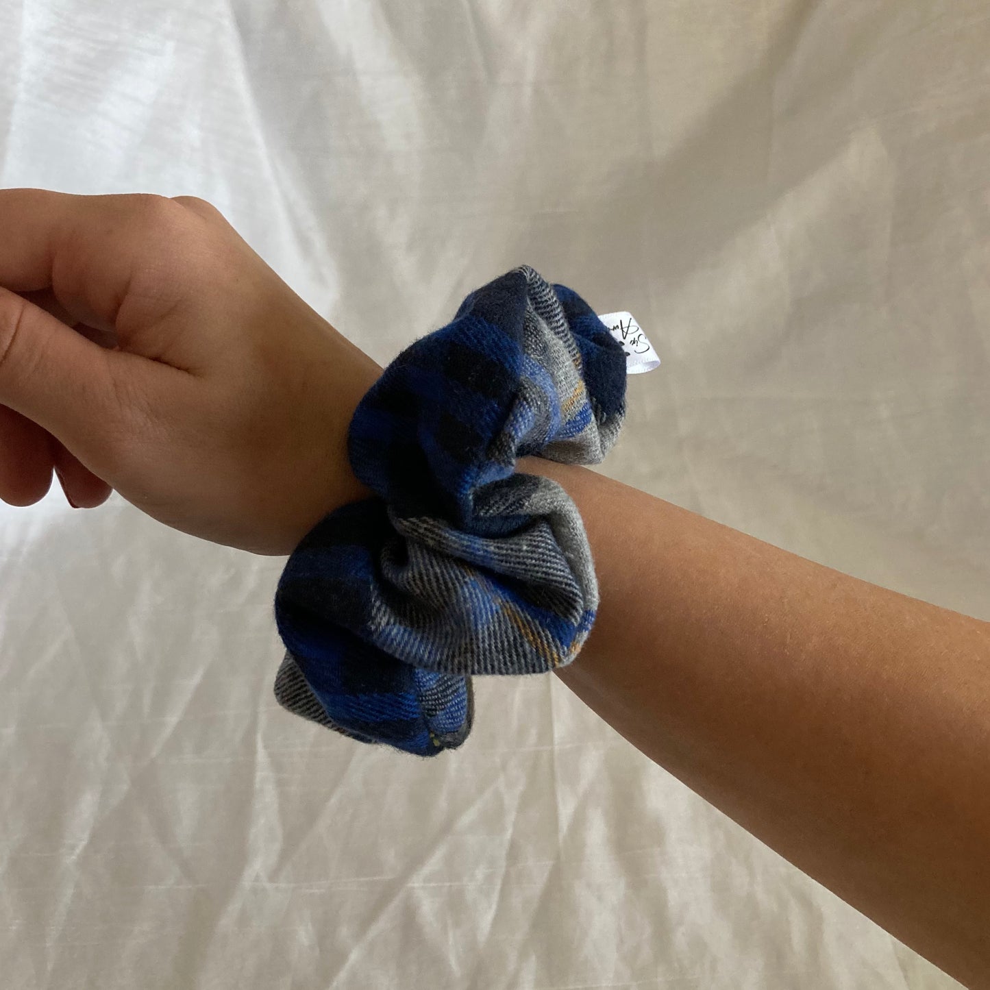 Chouchou Scrunchie en coton  winter