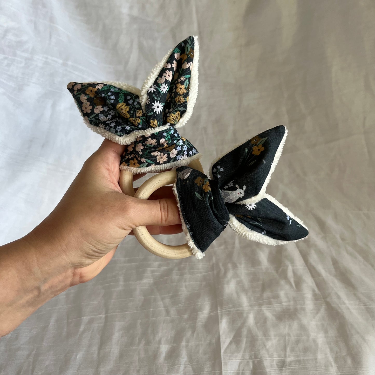 Anneau de dentition Liberty black & petits animaux