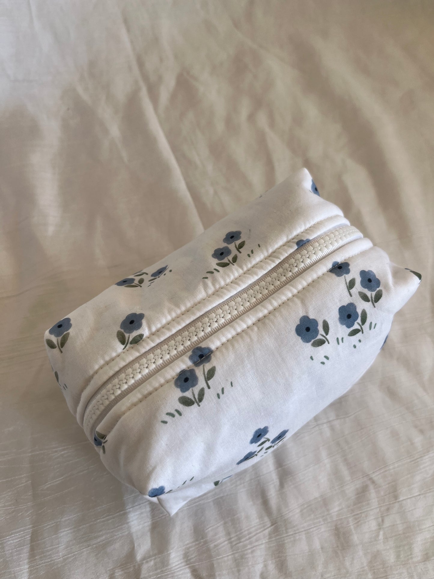 Trousse Fleur bleue