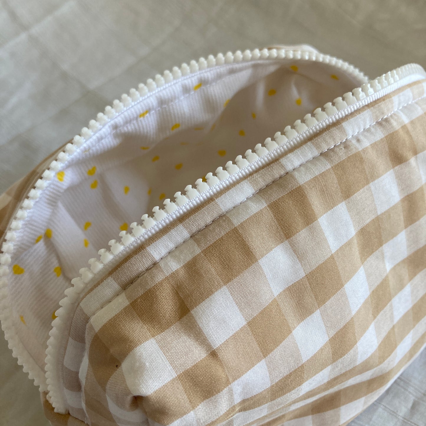 Trousse Vichy nude