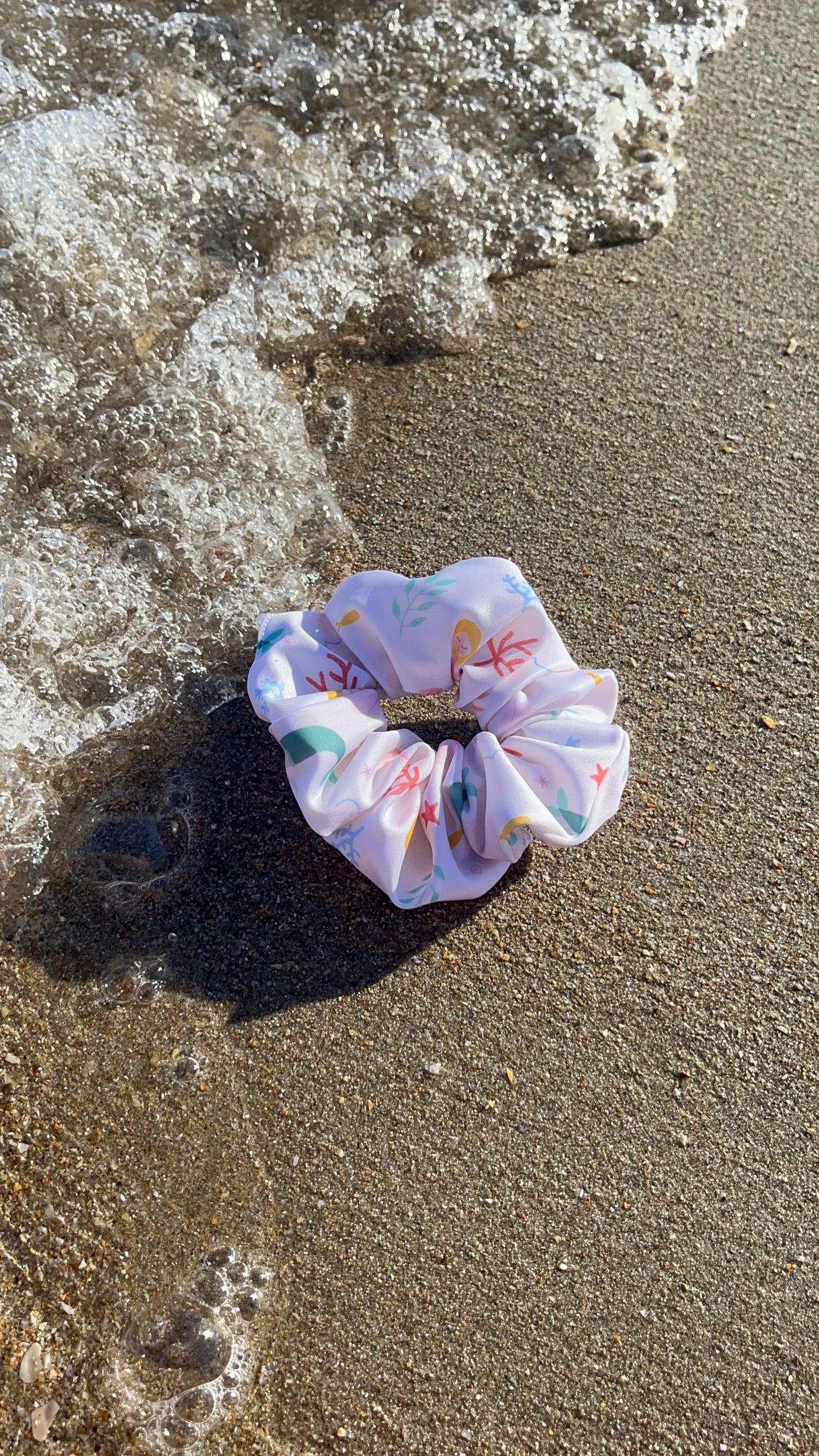 Chouchou Scrunchie en Lycra Sirene
