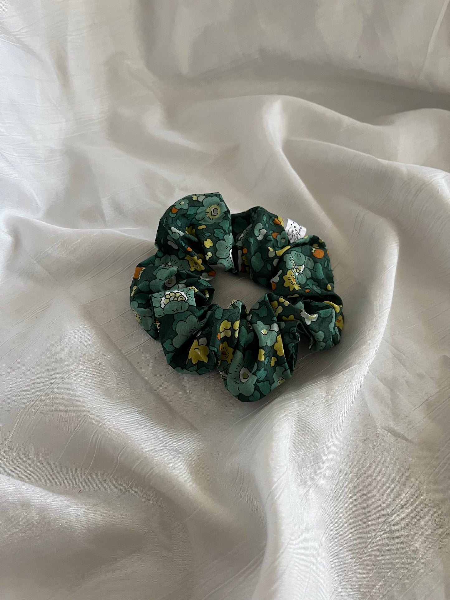 Chouchou Scrunchie en coton  Forêt