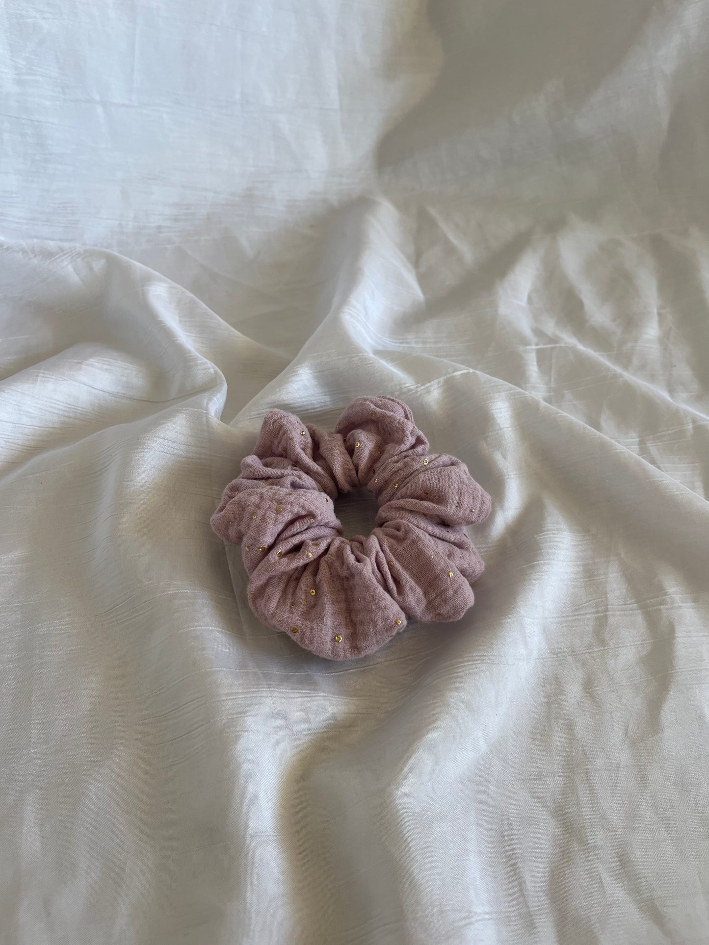 Chouchou Scrunchie en gaze Purple 💜