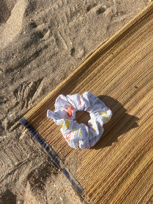 Chouchou Scrunchie en gaze Positano 🦀