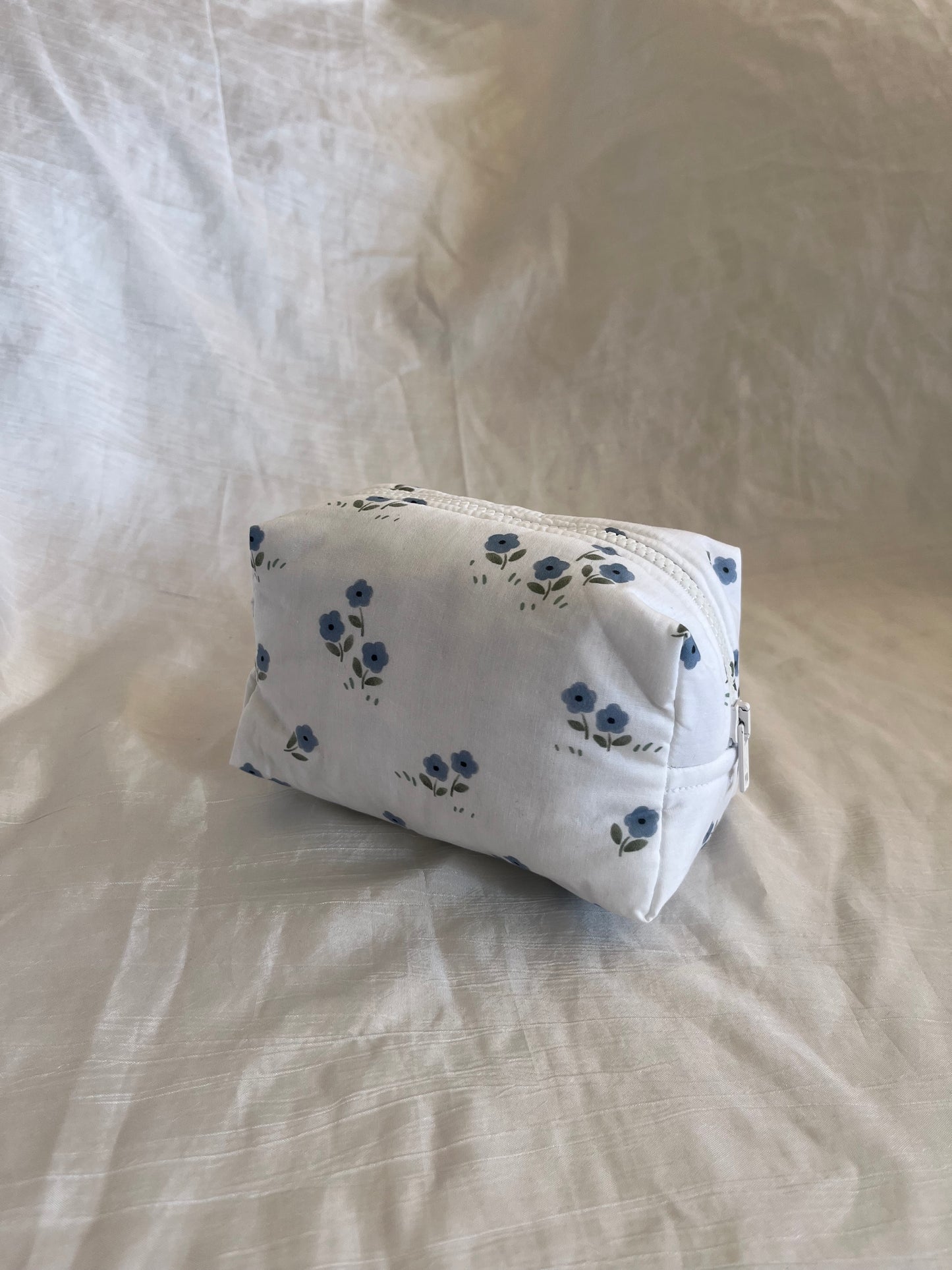 Trousse Fleur bleue