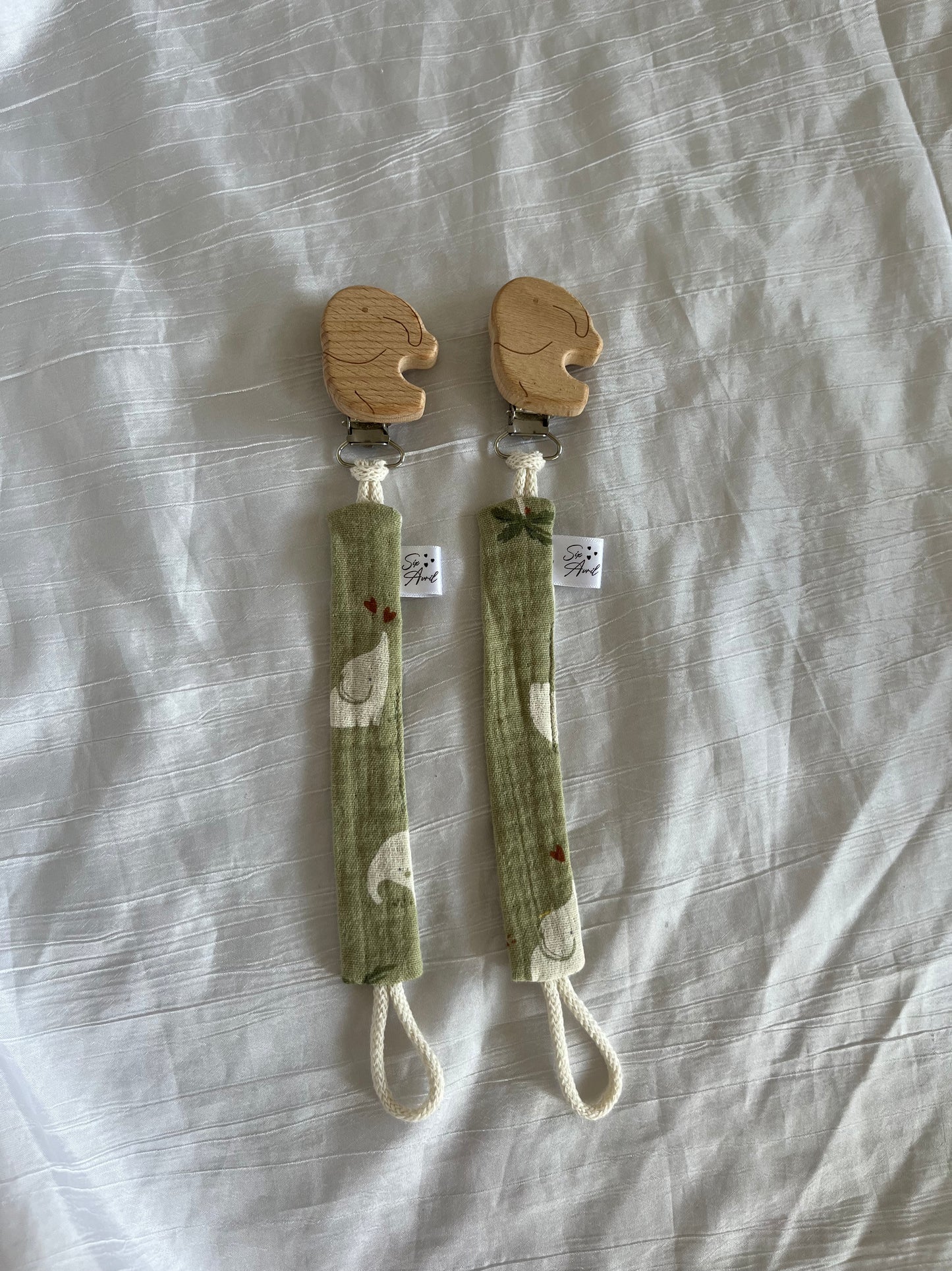 Attache tétine Éléphant