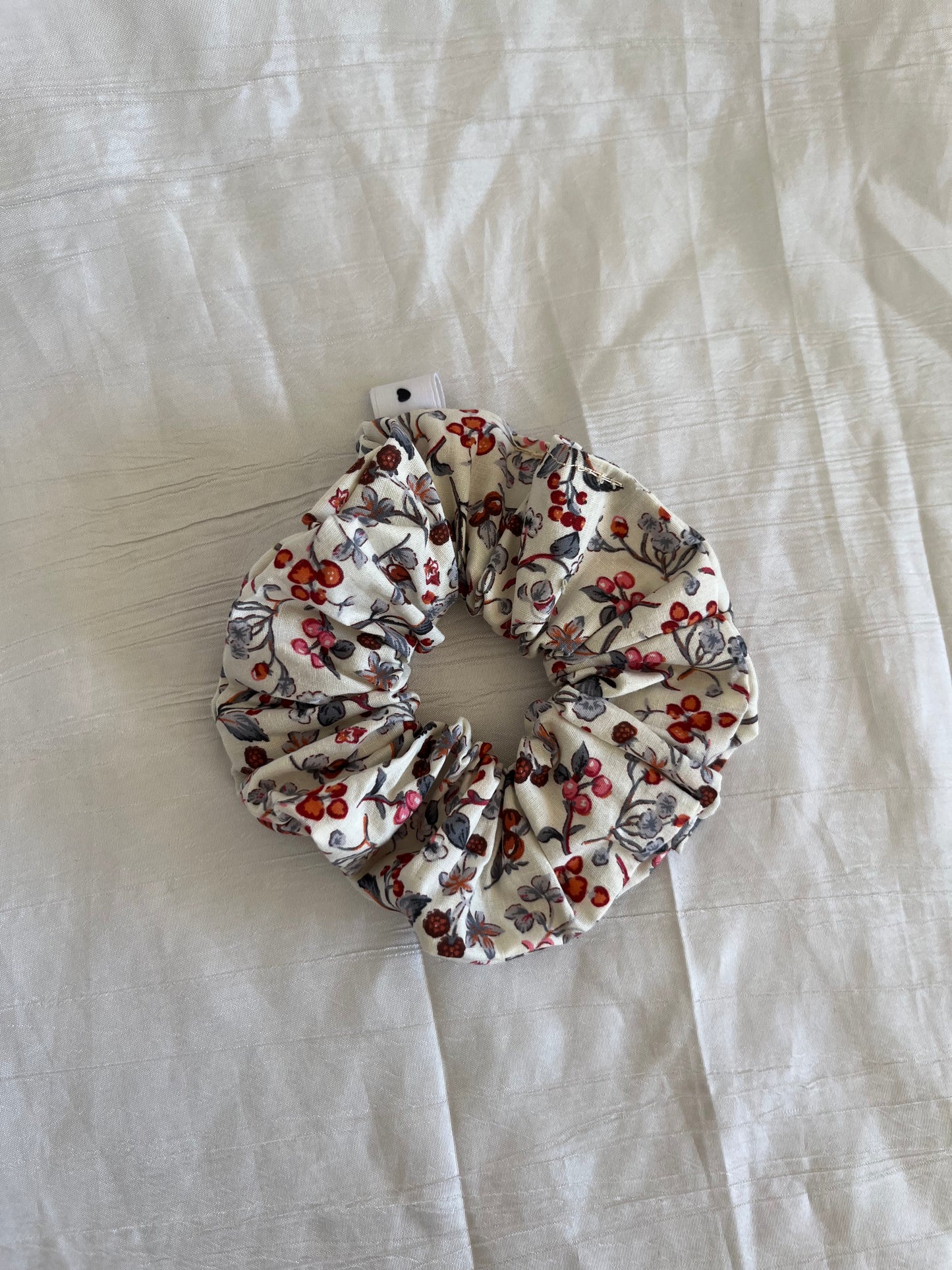 Chouchou Scrunchie en coton Baie