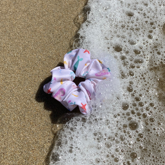 Chouchou Scrunchie en Lycra Sirene