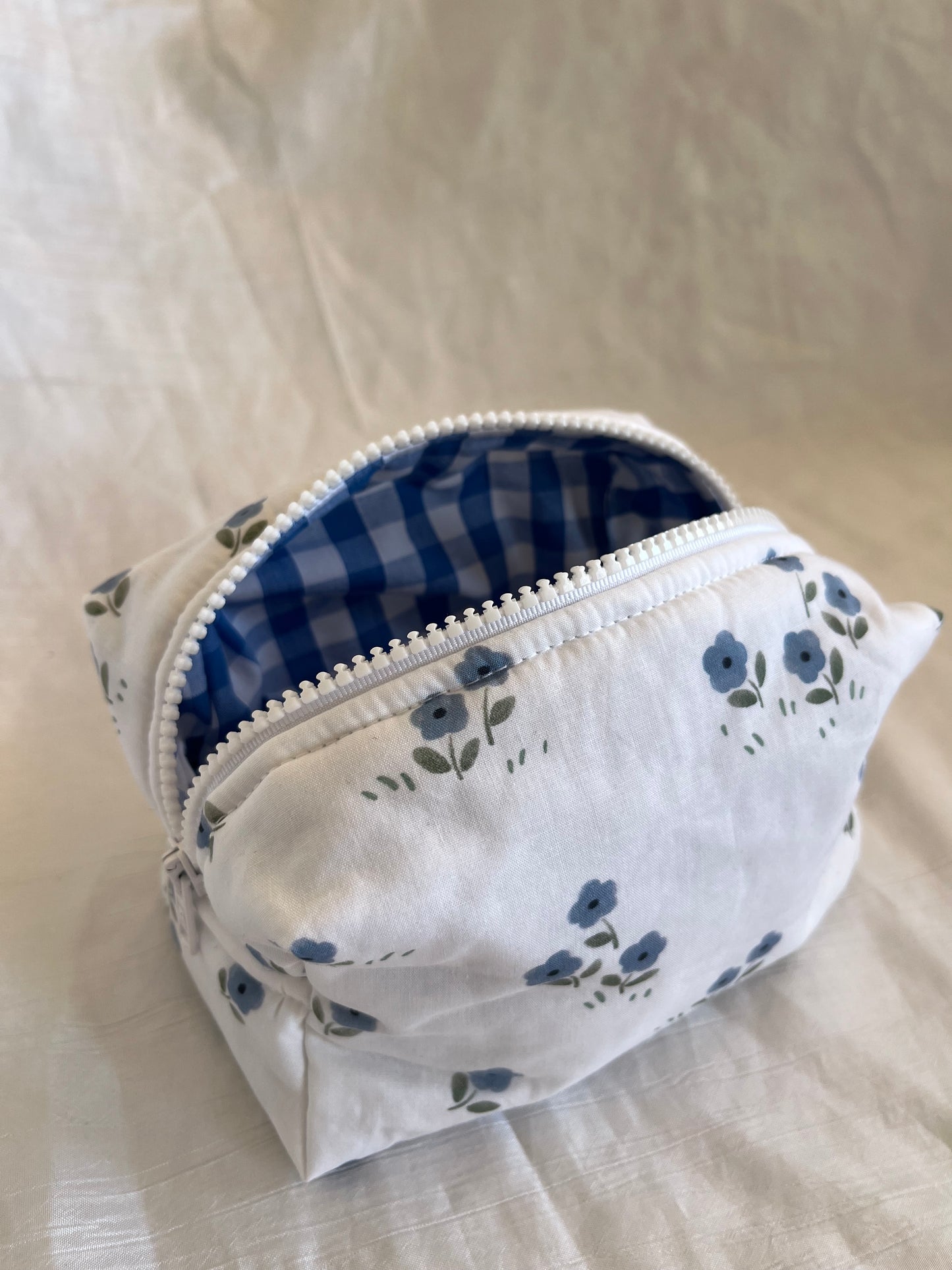 Trousse Fleur bleue