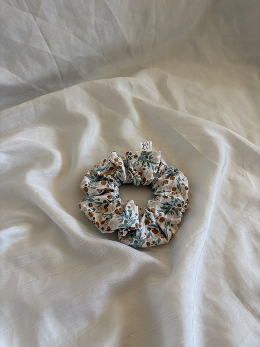 Chouchou Scrunchie en coton Baie 🪵