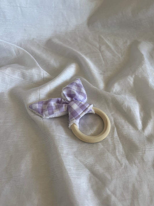 Anneau de dentition Vichy 💜
