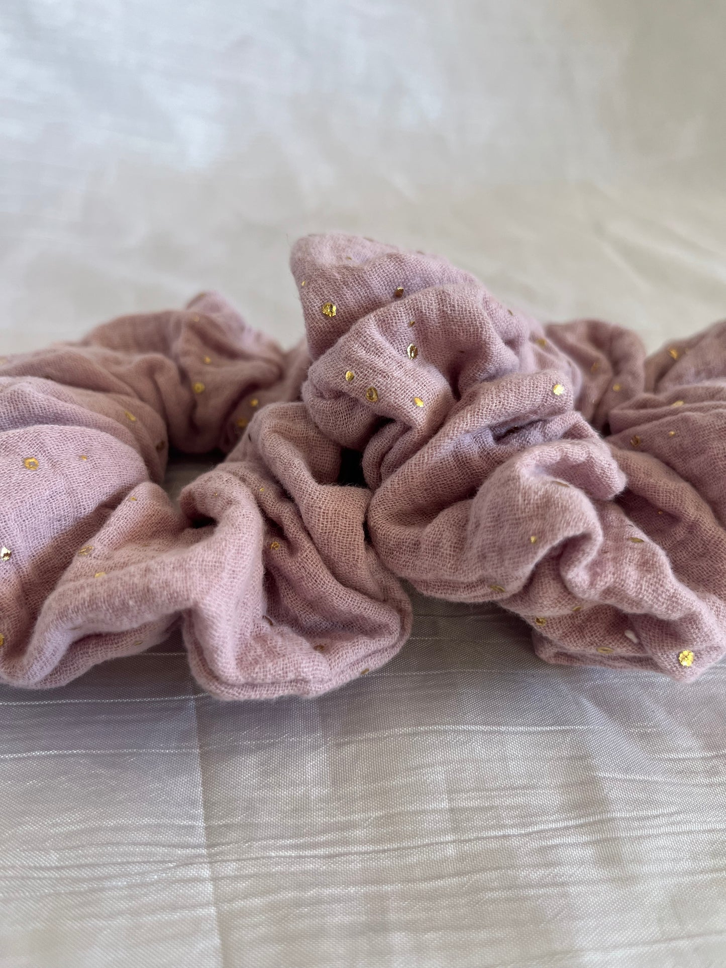 Chouchou Scrunchie en gaze Purple 💜