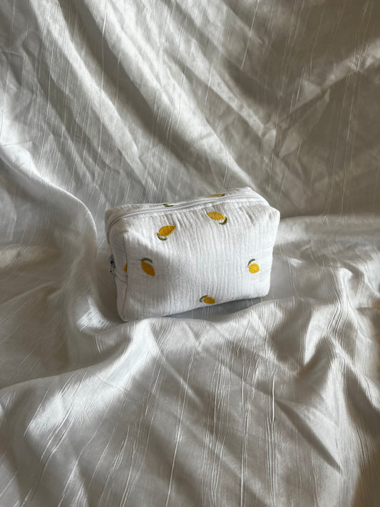 Trousse Citron Brodé 🍋