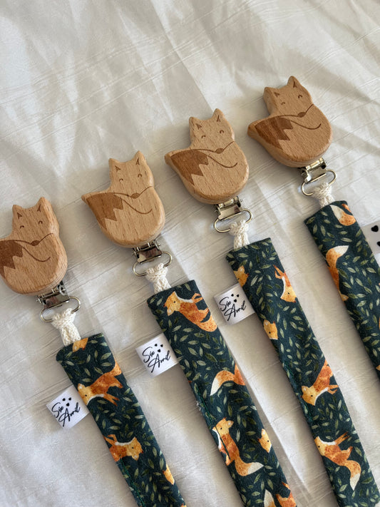 Attache tétine Renard