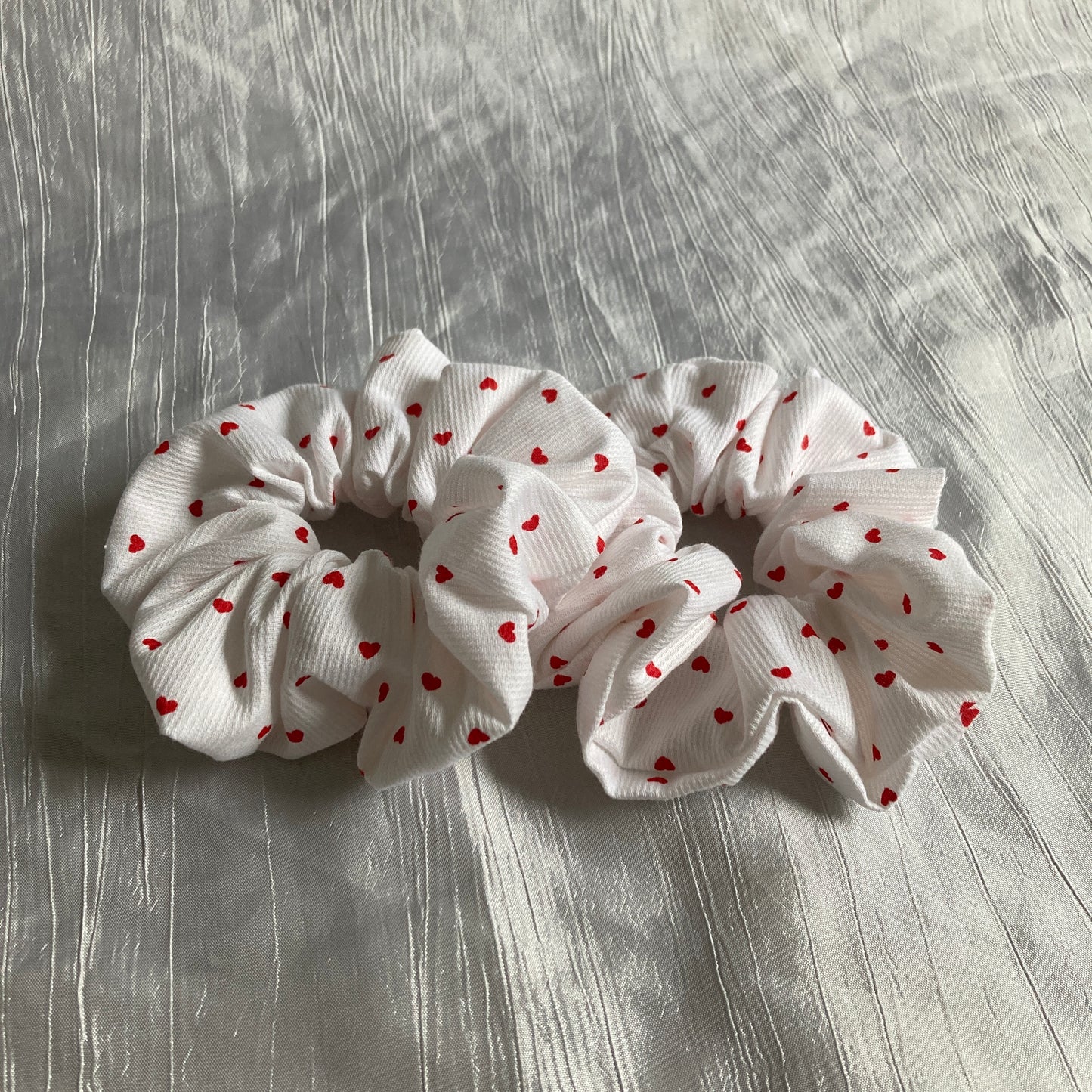 Chouchou Scrunchie en coton Mots doux