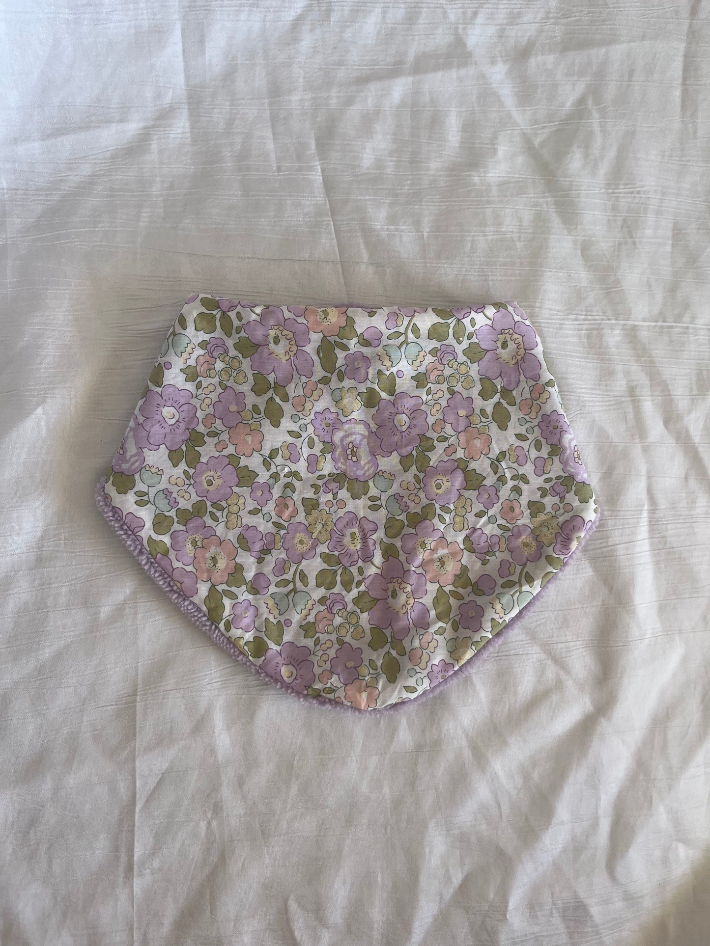Bavoir Liberty Lilas 💜