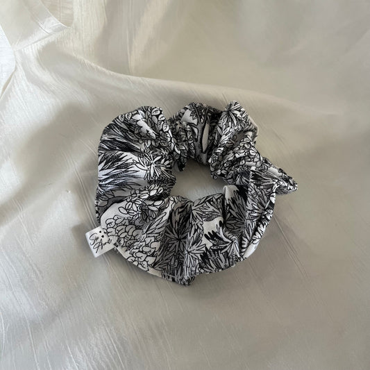 Chouchou Scrunchie en coton Croquis