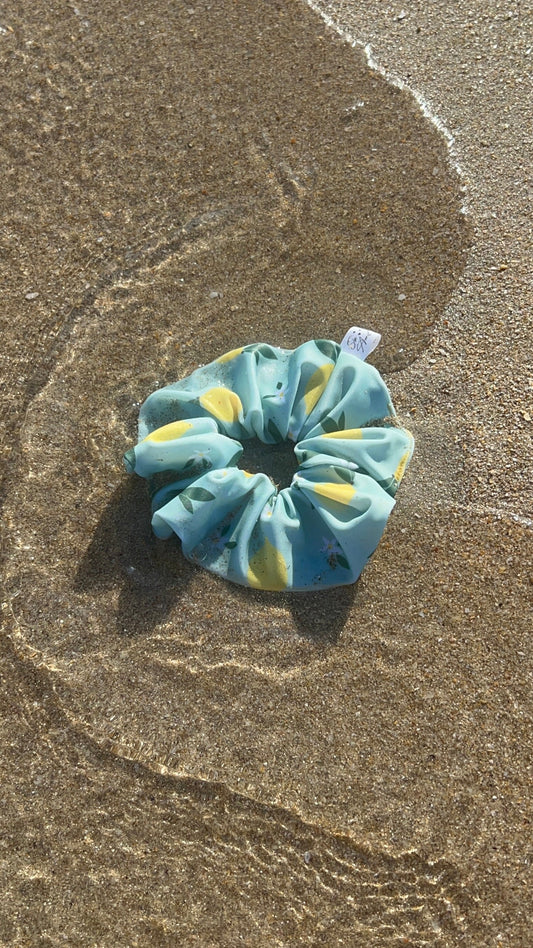 Chouchou Scrunchie en Lycra Lemon 🍋